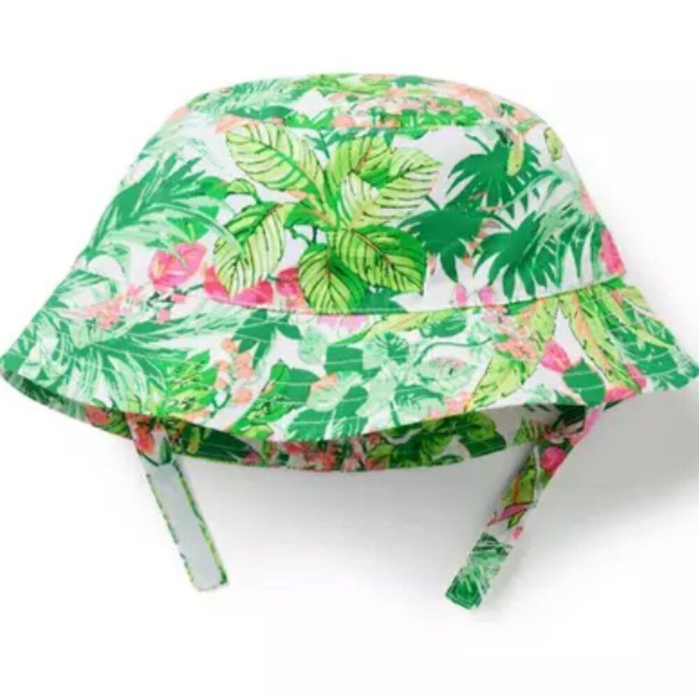 Janie and Jack 100049297 Baby Tropical Floral Bucket Hat size 0-3 months NWT
